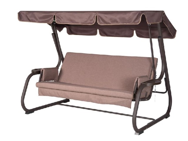 Качели садовые Ибица цвет шоколад Артикул A52С.613